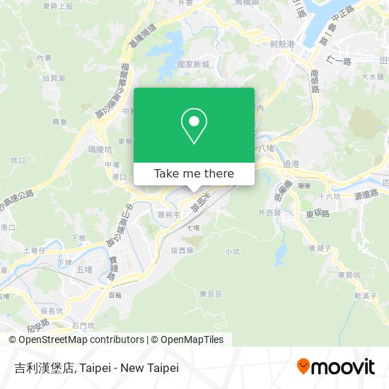 吉利漢堡店 map