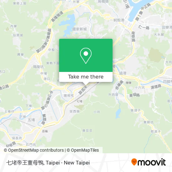 七堵帝王薑母鴨 map