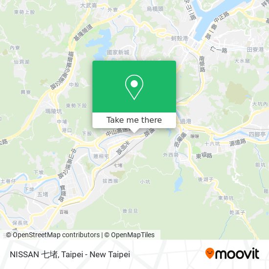 NISSAN 七堵 map