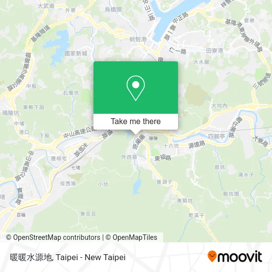 暖暖水源地地圖