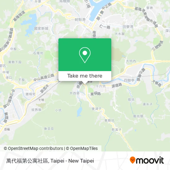 萬代福第公寓社區 map