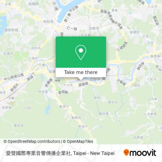 愛聲國際專業音響傳播企業社地圖