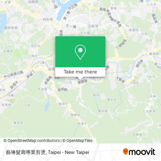 藝琳髮廊專業剪燙 map