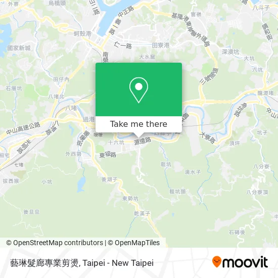 藝琳髮廊專業剪燙地圖