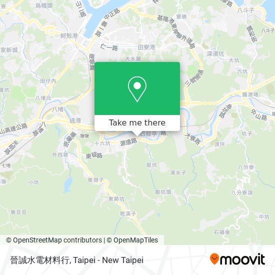 晉誠水電材料行 map