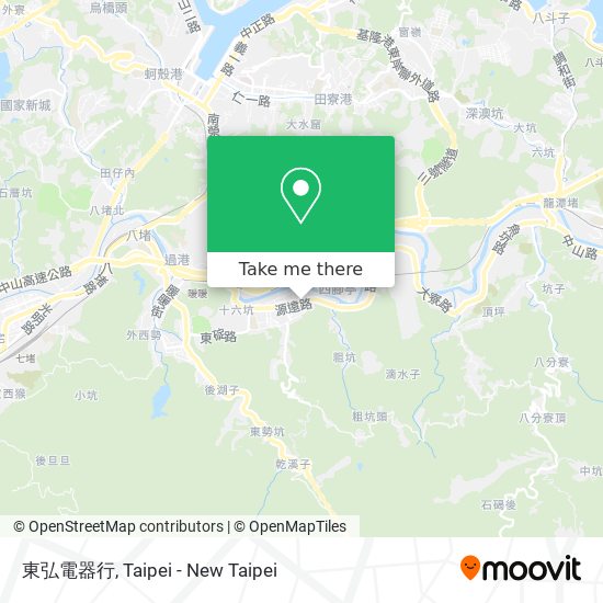 東弘電器行 map