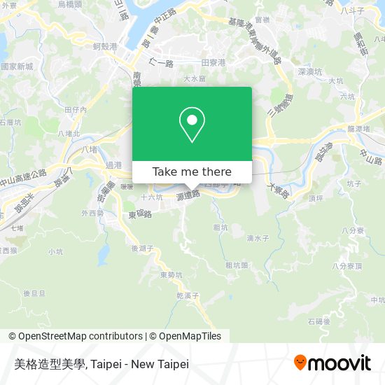 美格造型美學 map