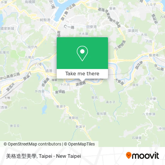 美格造型美學 map