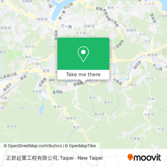 正群起重工程有限公司 map