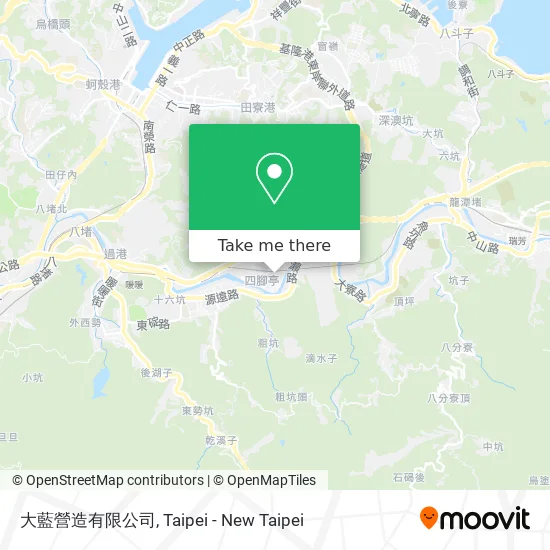 大藍營造有限公司 map