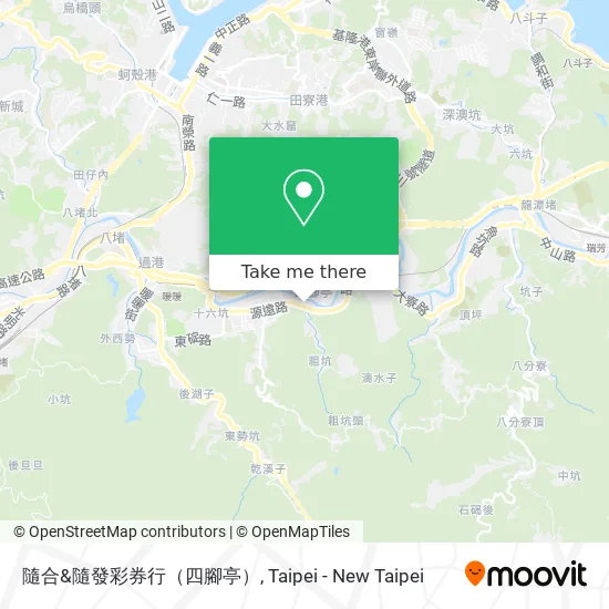隨合&隨發彩券行（四腳亭）地圖