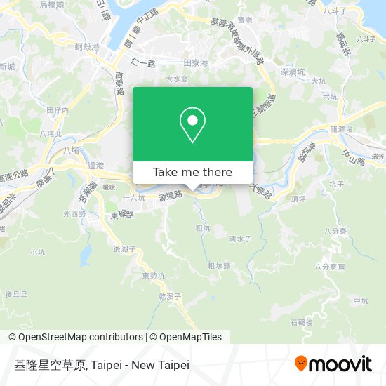 基隆星空草原 map