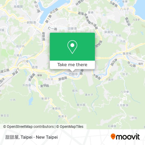 甜甜屋 map