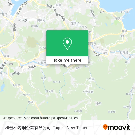 和晉不銹鋼企業有限公司 map