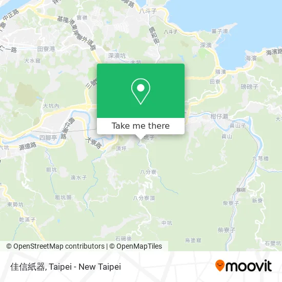 佳信紙器 map