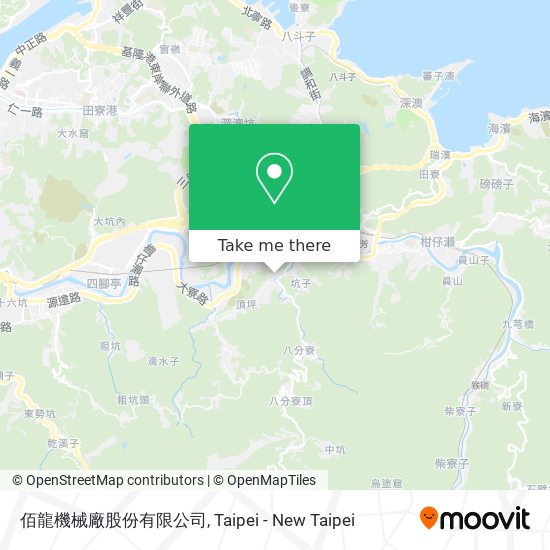 佰龍機械廠股份有限公司地圖