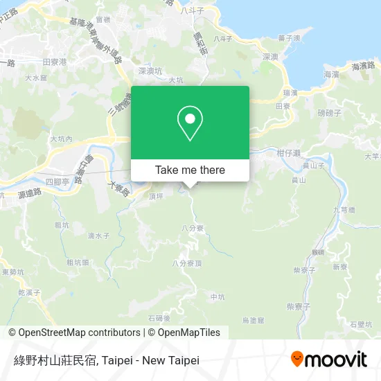 綠野村山莊民宿 map