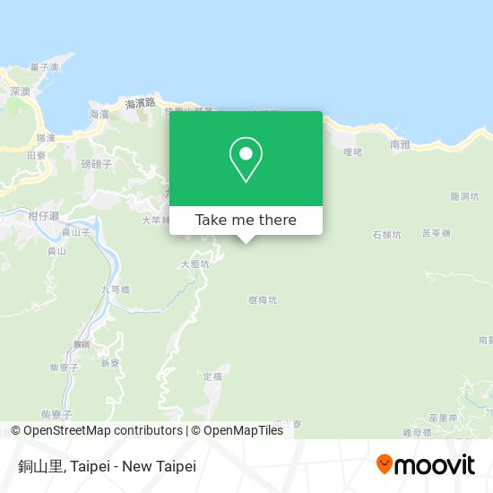 銅山里 map