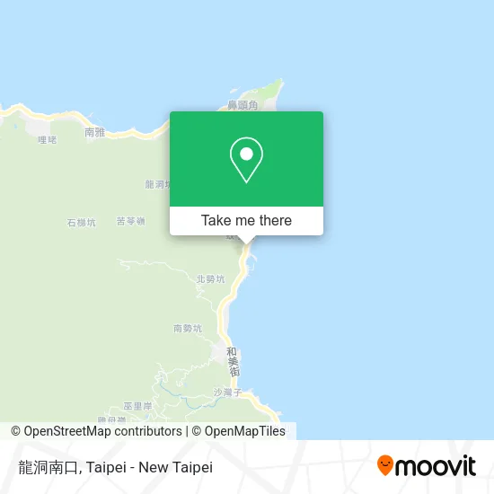 龍洞南口地圖