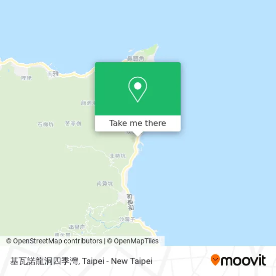 基瓦諾龍洞四季灣 map