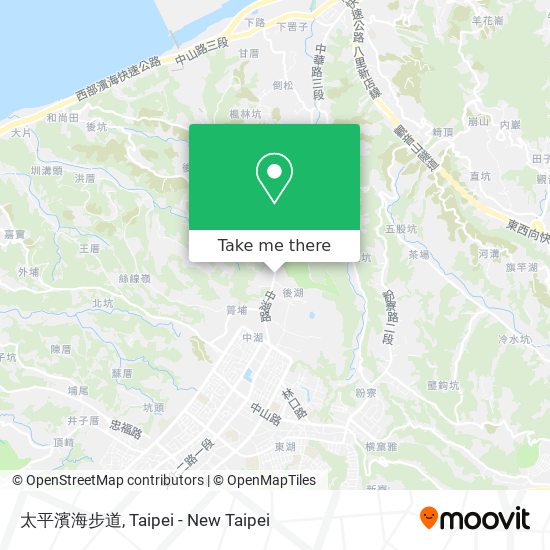 太平濱海步道 map