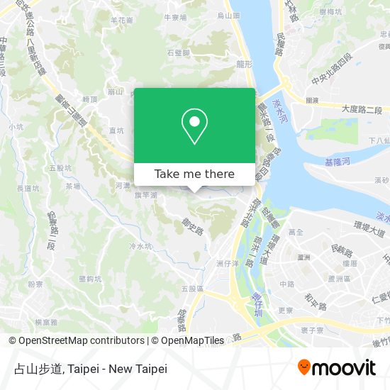 占山步道地圖