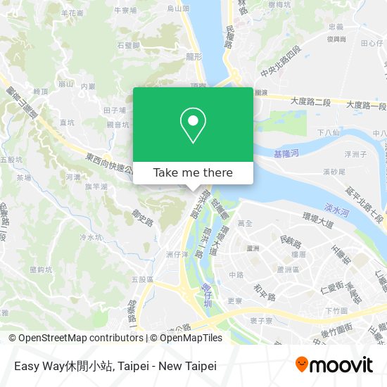 Easy Way休閒小站 map