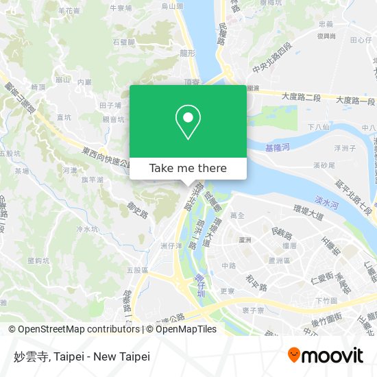 妙雲寺 map