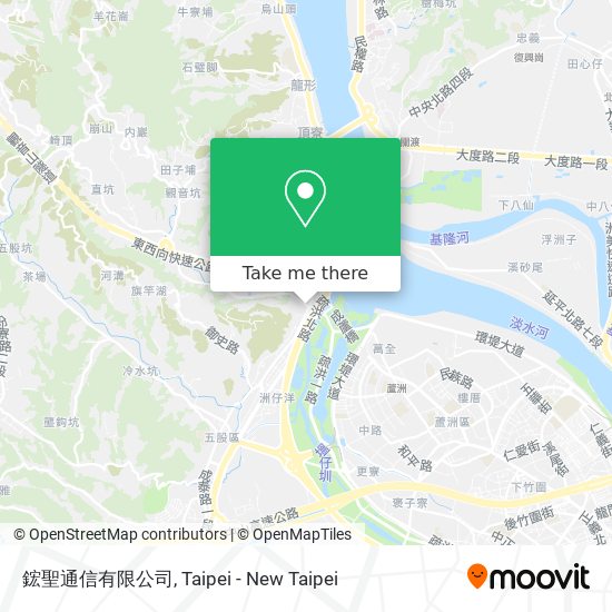 鋐聖通信有限公司 map