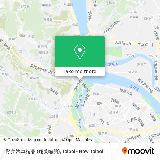 翔美汽車精品 (翔美輪胎) map