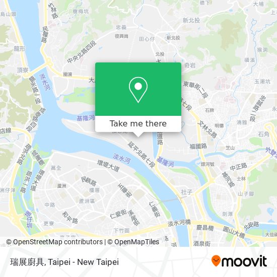 瑞展廚具 map