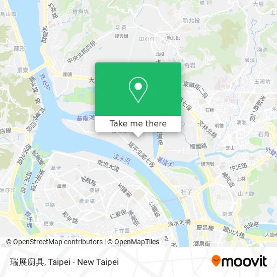 瑞展廚具 map