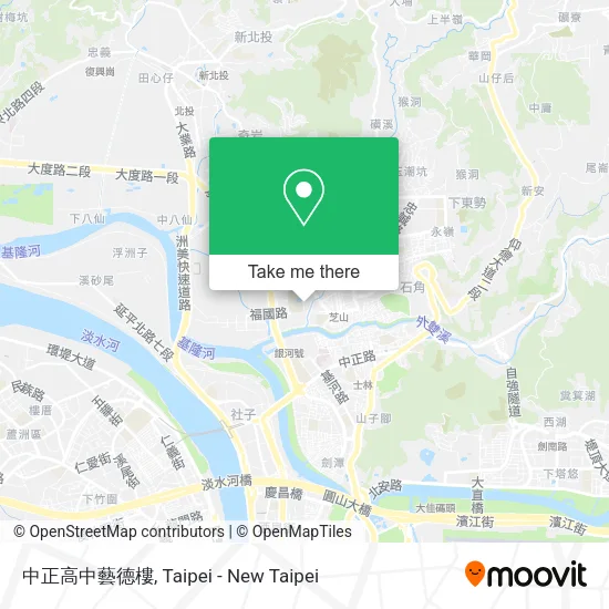中正高中藝德樓地圖