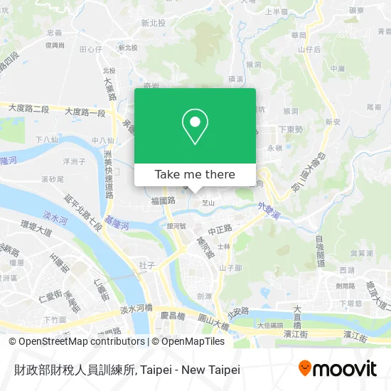 財政部財稅人員訓練所 map