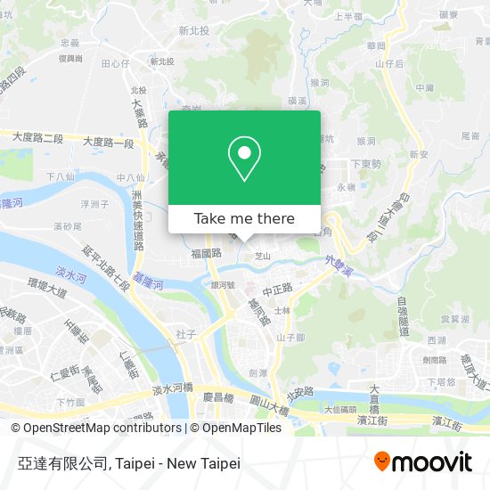 亞達有限公司 map