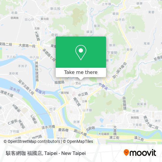 駭客網咖 福國店 map