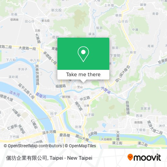 儷坊企業有限公司地圖