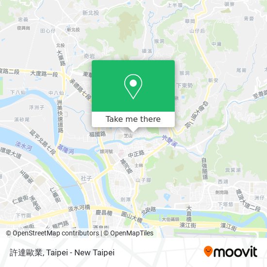 許達歐業 map