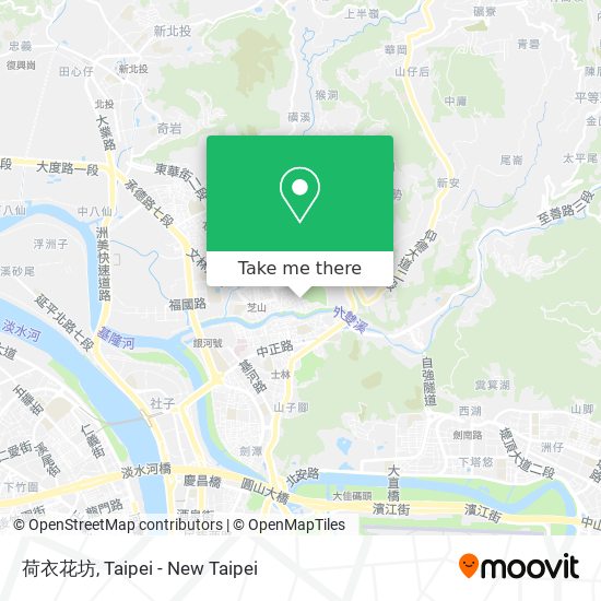 荷衣花坊 map