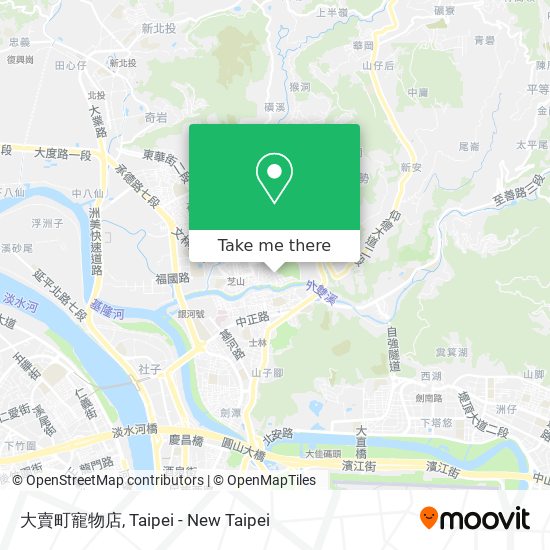 大賣町寵物店 map