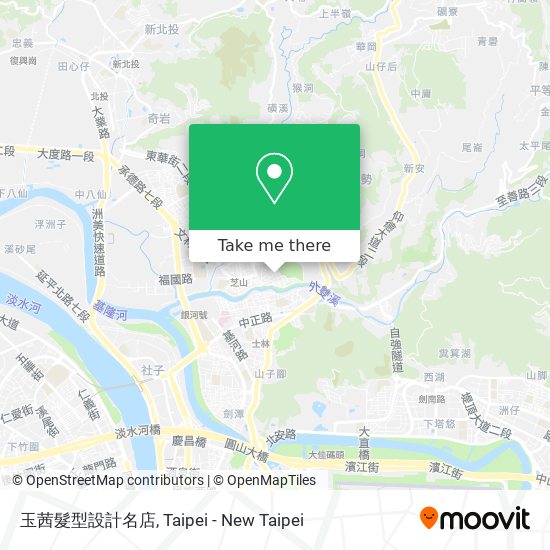 玉茜髮型設計名店 map