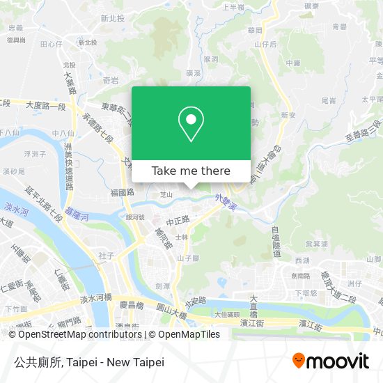 公共廁所 map