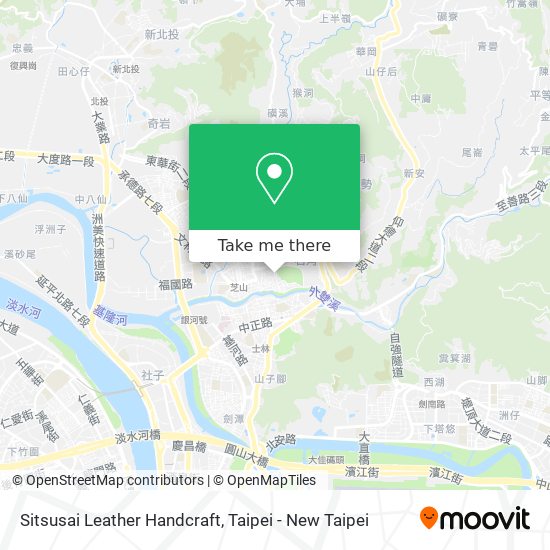 Sitsusai Leather Handcraft map
