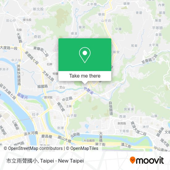 市立雨聲國小地圖
