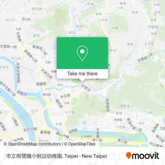 市立雨聲國小附設幼稚園地圖