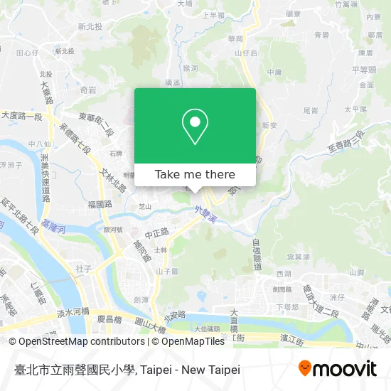 臺北市立雨聲國民小學 map