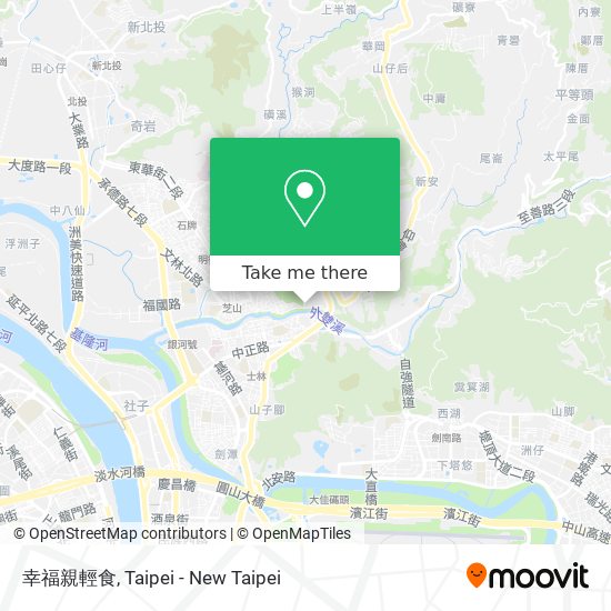 幸福親輕食 map