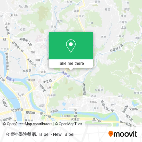 台灣神學院餐廳地圖