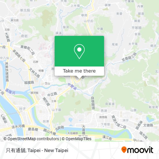 只有通舖 map