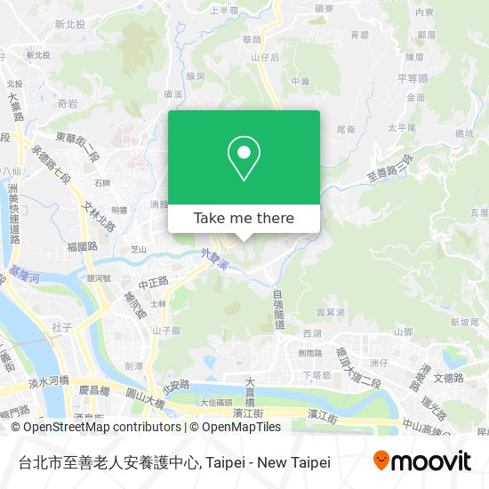 台北市至善老人安養護中心 map